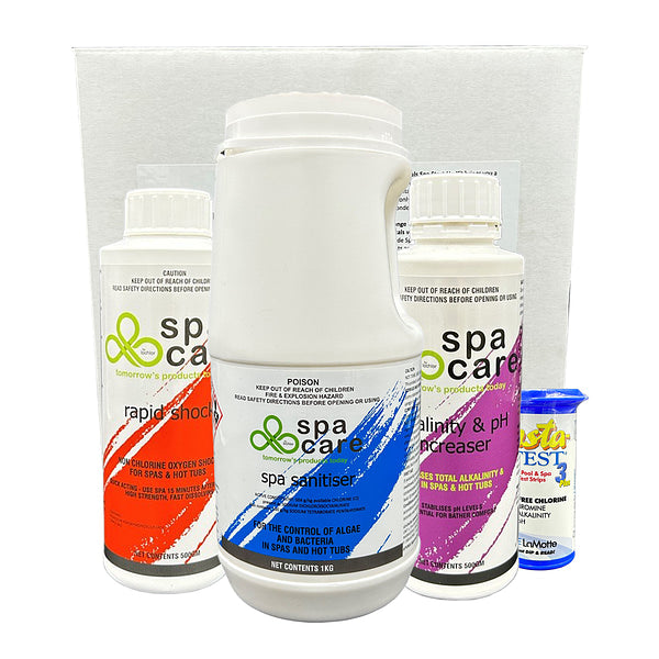 Spa-Craft Spacare Chemical Kit Carton