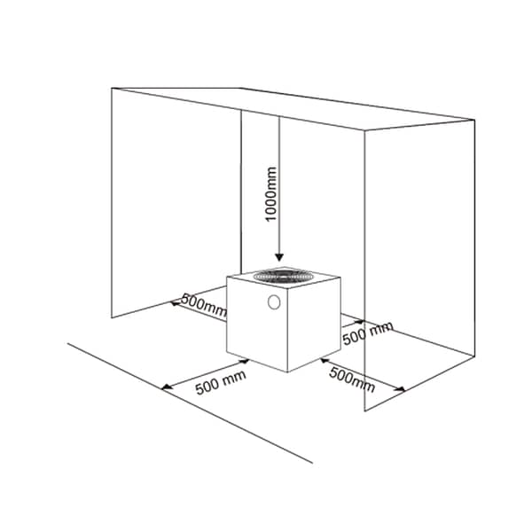 SENSAHEAT TD Series Heat Pump – 26kw Top Discharge