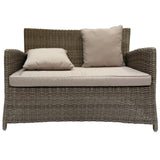 GLEN IRIS - Cozy 4 Seater Balcony Patio Wicker Lounge Set - TheSpaCo