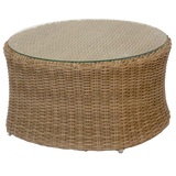 MALVERN - Outdoor Wicker Relaxing Modular Round Lounge Set - TheSpaCo